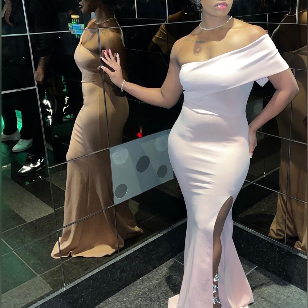 Pink elegant dress